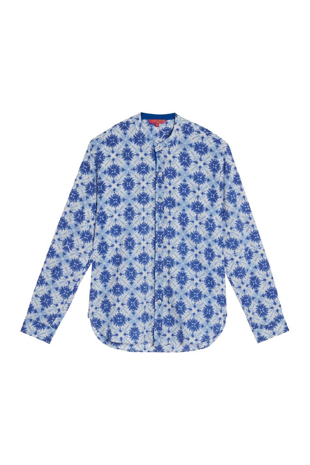 Lisa Corti camicia santorini morocco design blue Sconto