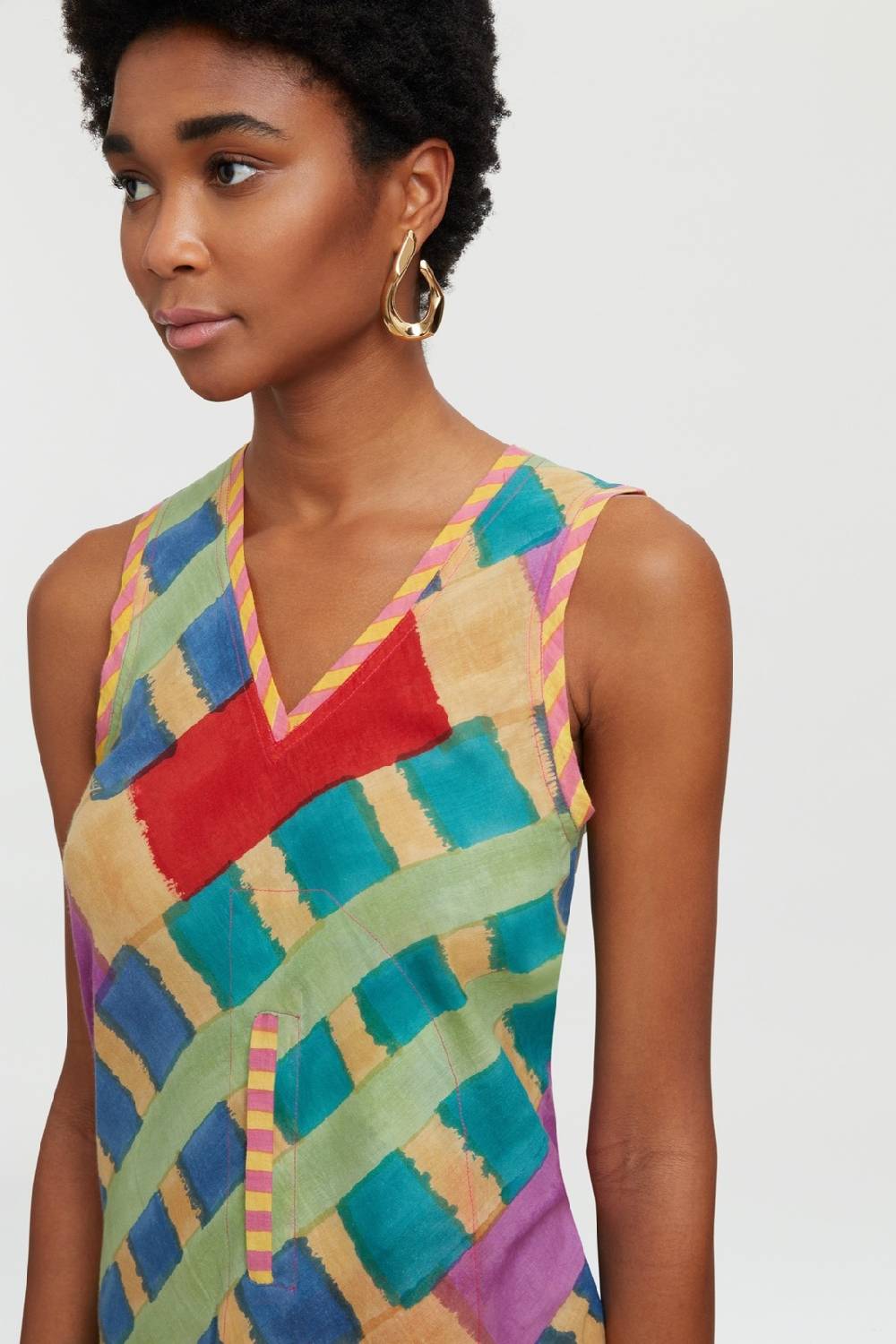 Lisa Corti top banyan ankara acqua Offerta