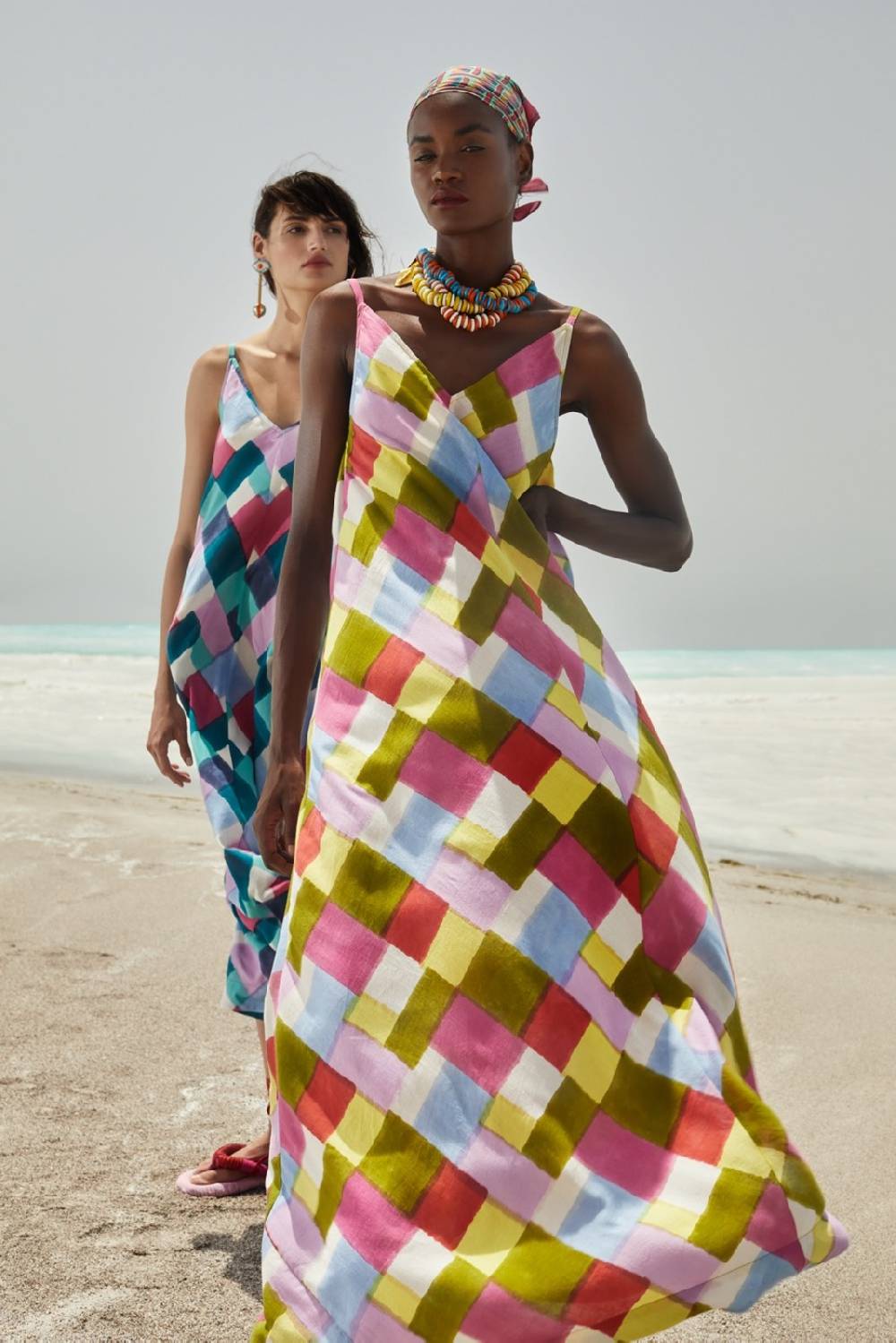 Lisa Corti abito kyarah geesband acid green Moda