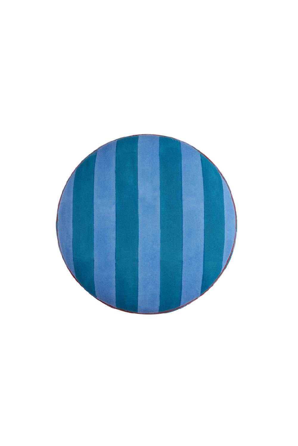 Lisa Corti pouf stripes ferozi sugar Qualità Garantita