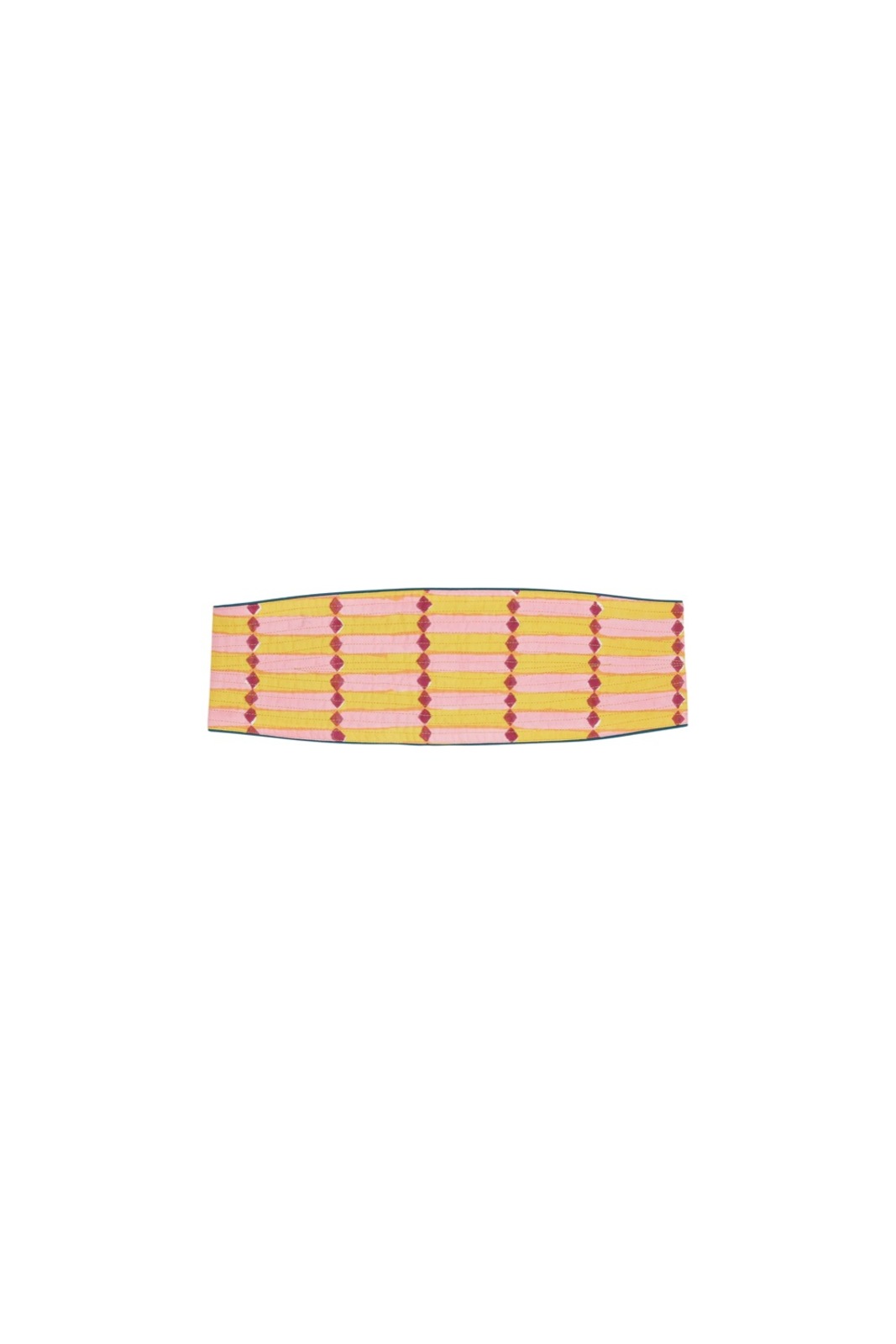 Lisa Corti cintura reversibile teena diamond stripes multicolor Moda