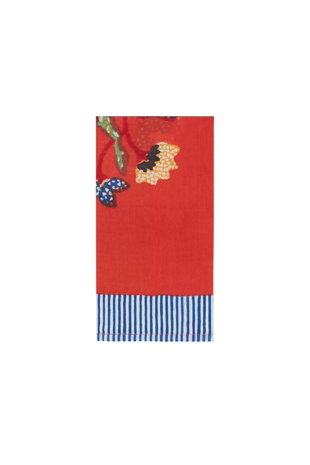 Lisa Corti tovagliolo cotone 50x50cm indonesian red Outlet