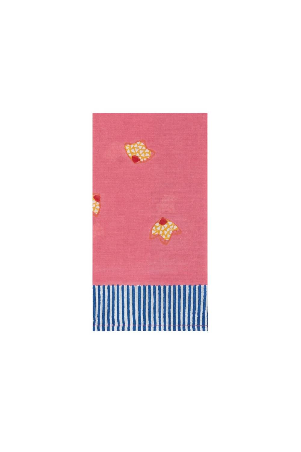 Lisa Corti tovagliolo cotone 50x50cm indonesian rose Saldi Di Fabbrica