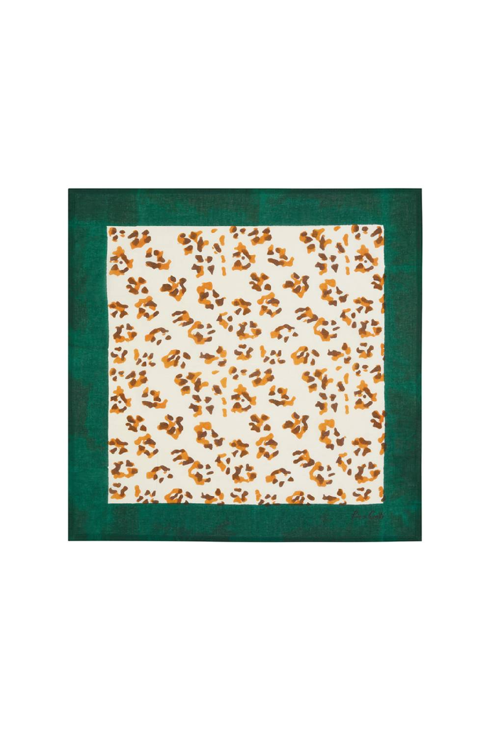 Lisa Corti tovagliolo cotone 50x50cm leopard touch brown Negozio
