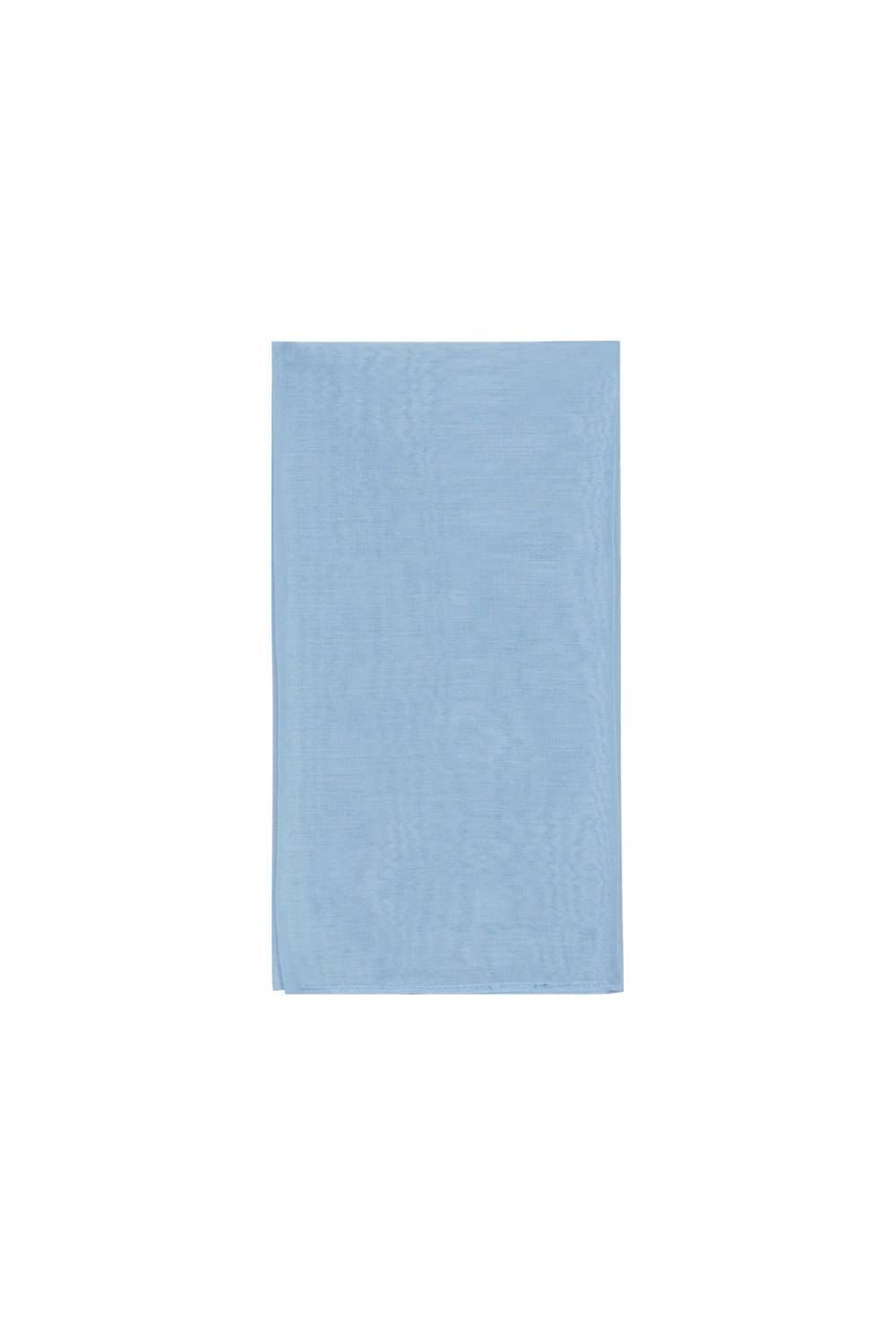 Lisa Corti tovagliolo organza light pervinch 2025