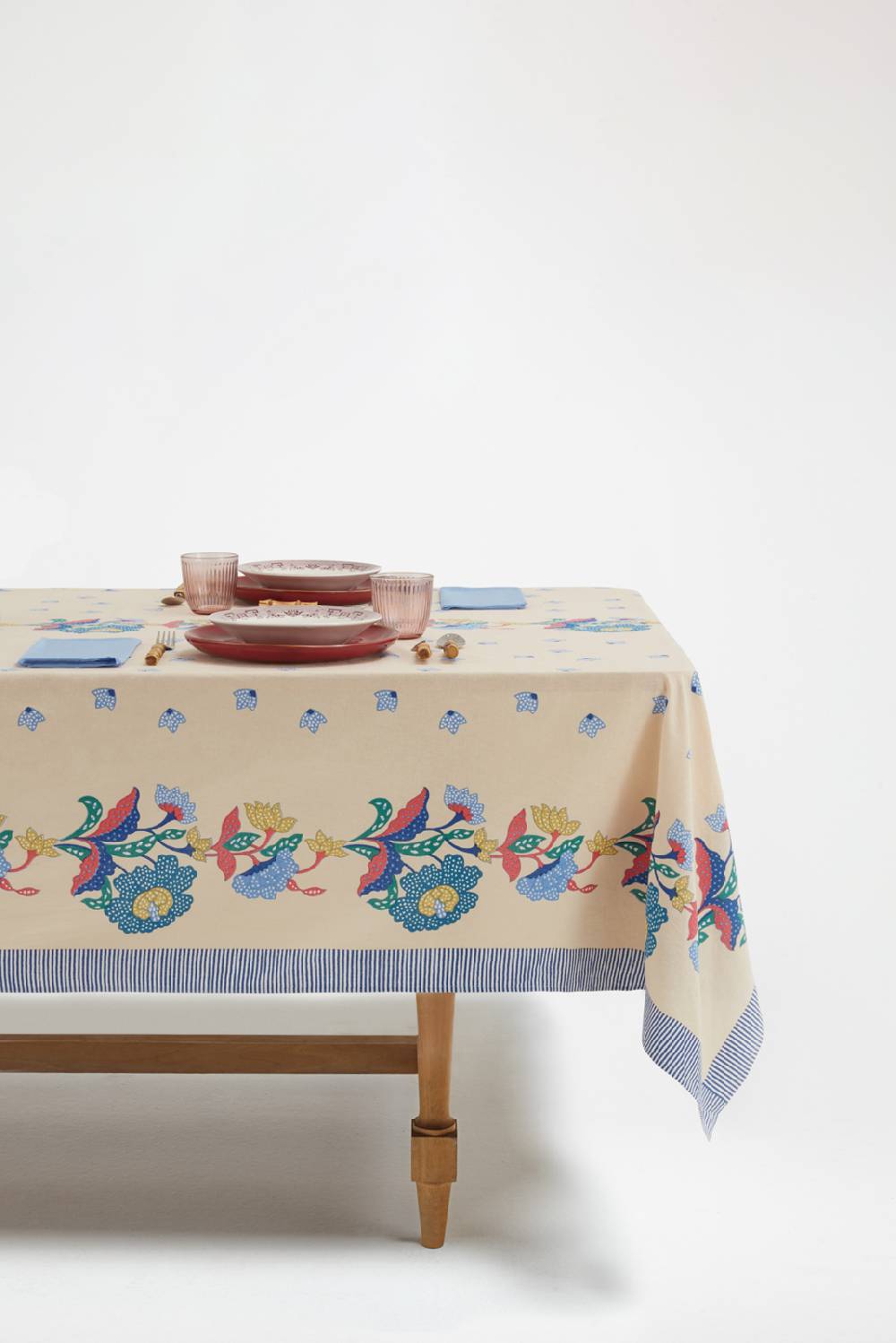 Lisa Corti telo cotone 140x240cm cutter brooks x lisa corti indonesian natural cold Consegna Veloce