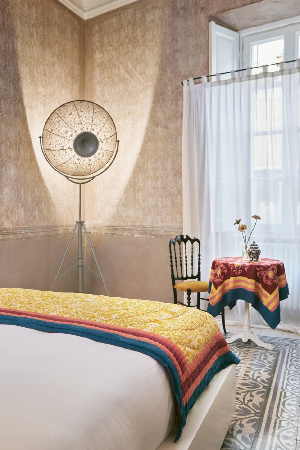 Lisa Corti trapunta reversibile 110x180cm damask design gold Sconto