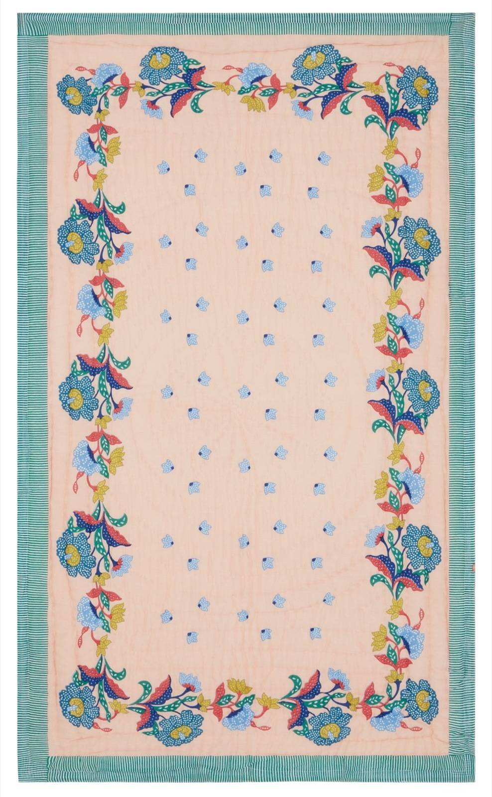 Lisa Corti trapunta reversibile 110x180cm cutter brooks x lisa corti indonesian natural cold Offerta