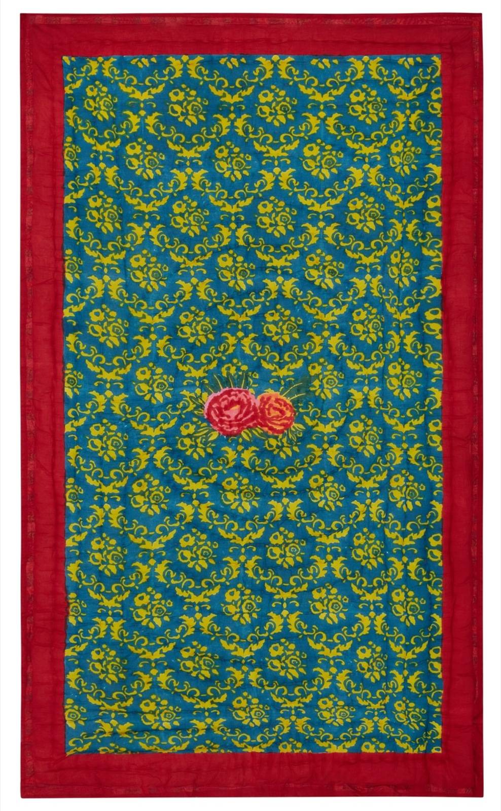 Lisa Corti trapunta reversibile 110x180cm love red In Vendita