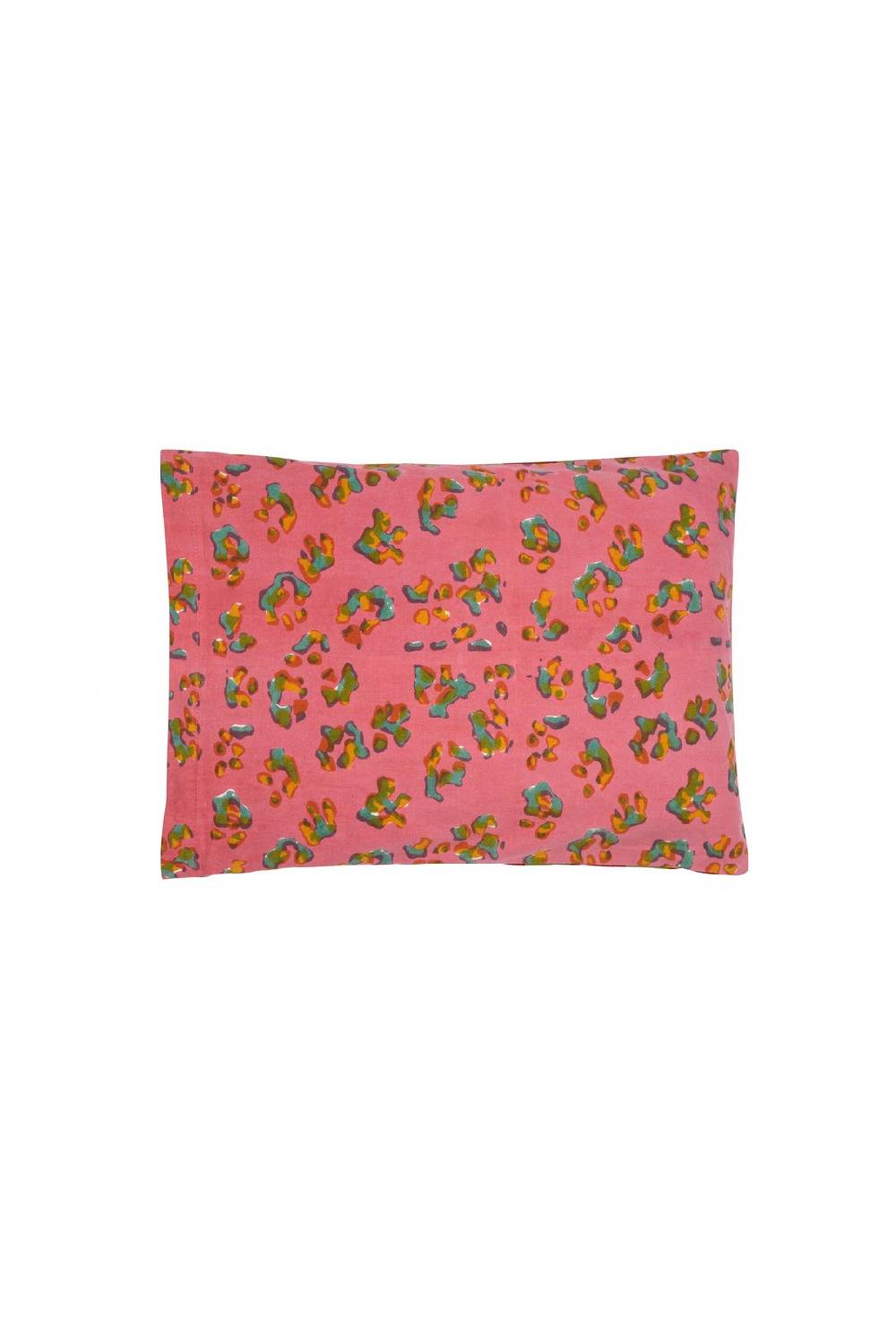 Lisa Corti cuscino cotone 30x40cm leopard stripes sky Italia