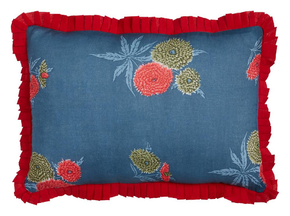 Lisa Corti federa organza 35x50cm small dahlia grey Fino Al -60%