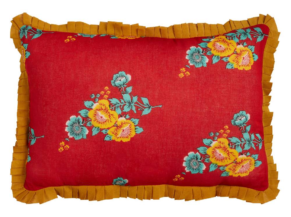Lisa Corti federa organza 35x50cm bouquet red Shopping Online