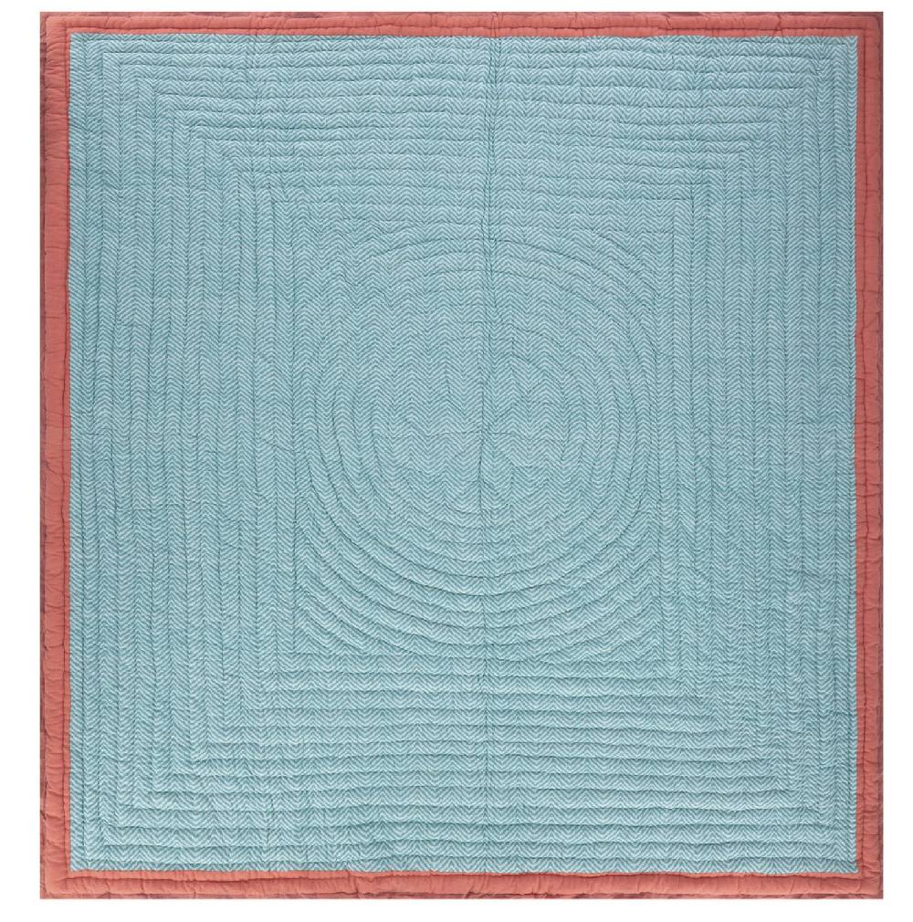 Lisa Corti trapunta reversibile 250x270cm oleander lilac peach I Più Venduti