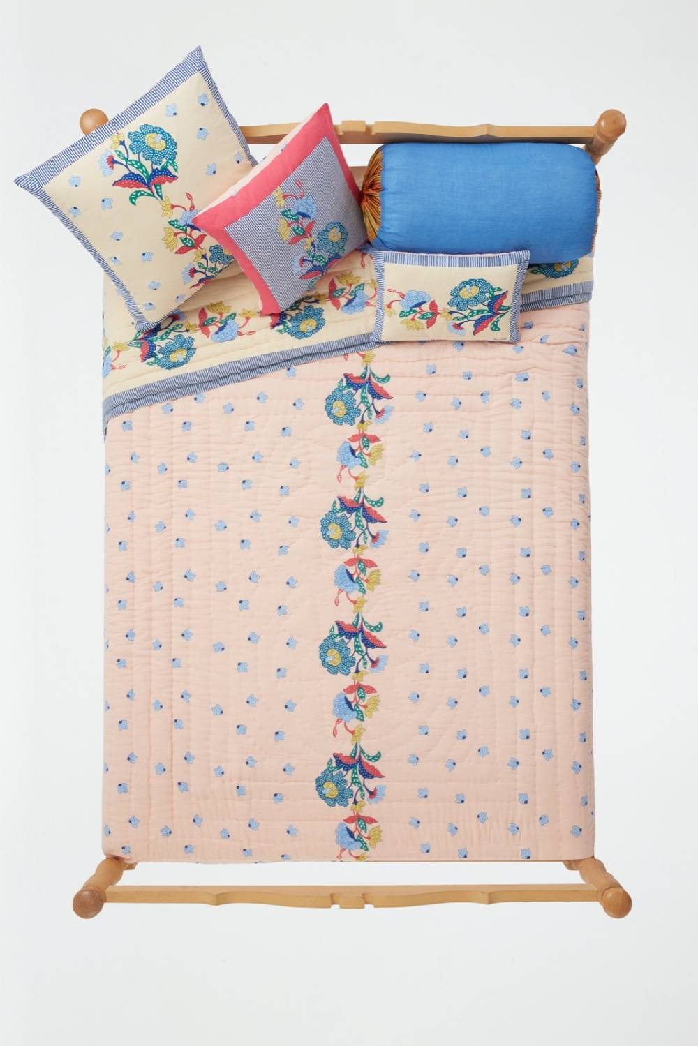 Lisa Corti trapunta reversibile 250x270cm cutter brooks x lisa corti indonesian natural cold Nuovo