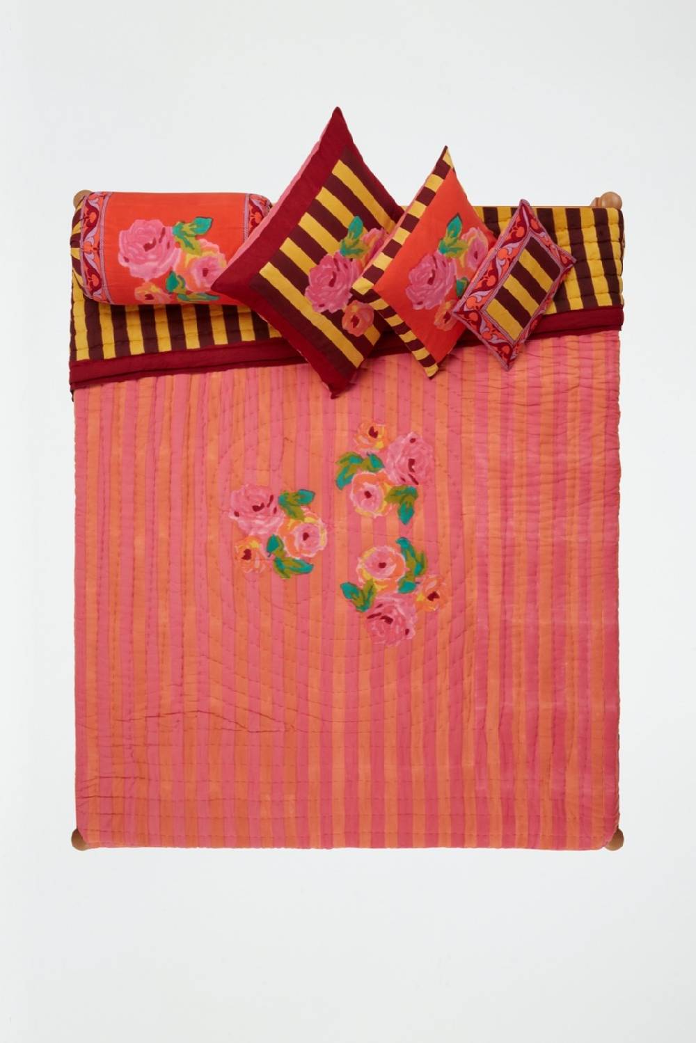 Lisa Corti trapunta reversibile 250x270cm nizam red Acquista Ora