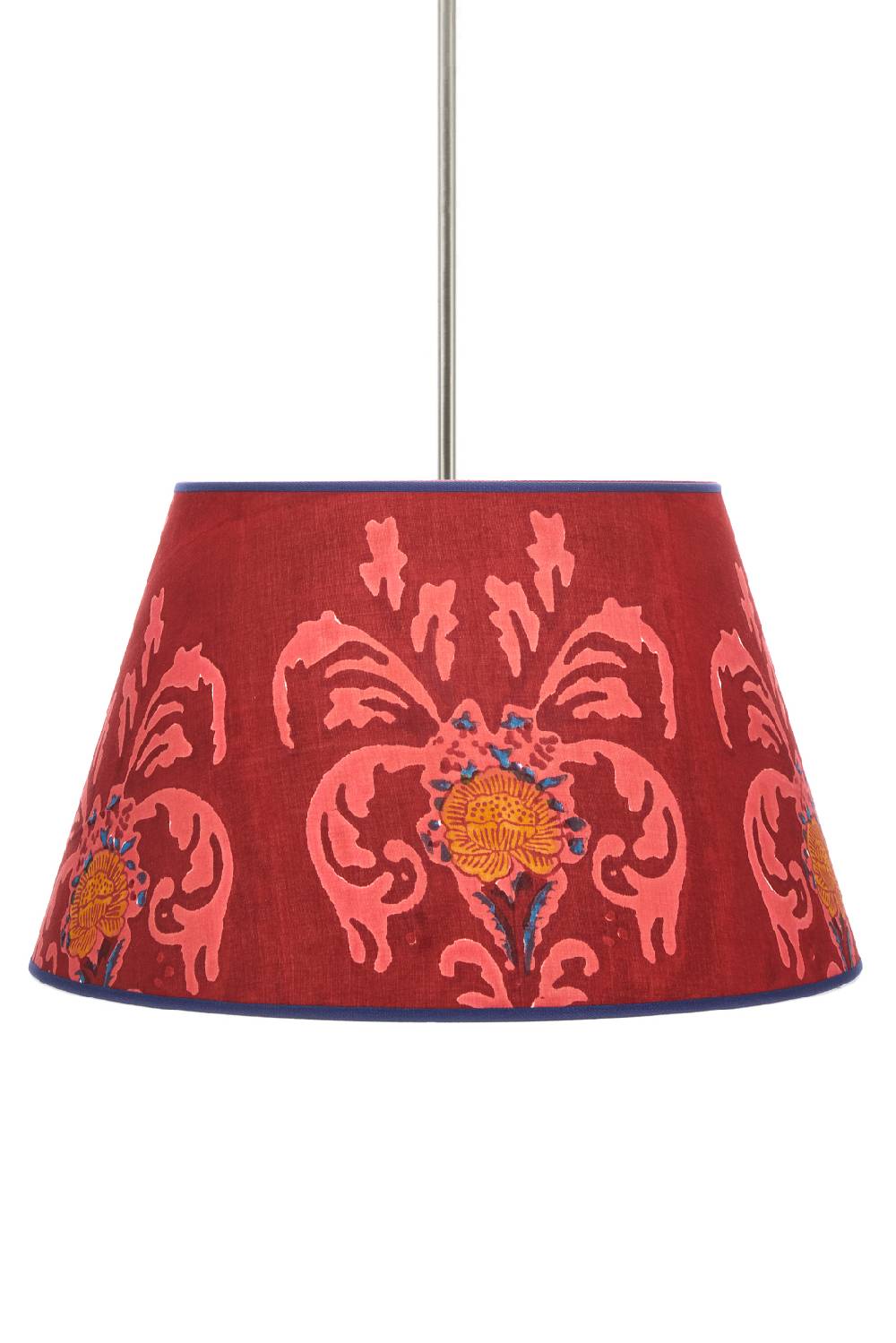 Lisa Corti paralume diam 40 brocade red Moda