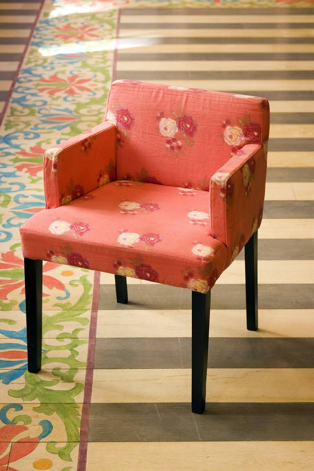 Lisa Corti tessuto damask flower redindo Presa