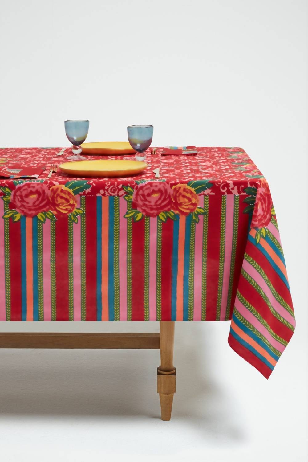 Lisa Corti telo cotone 250x270cm love red Pezzi Unici