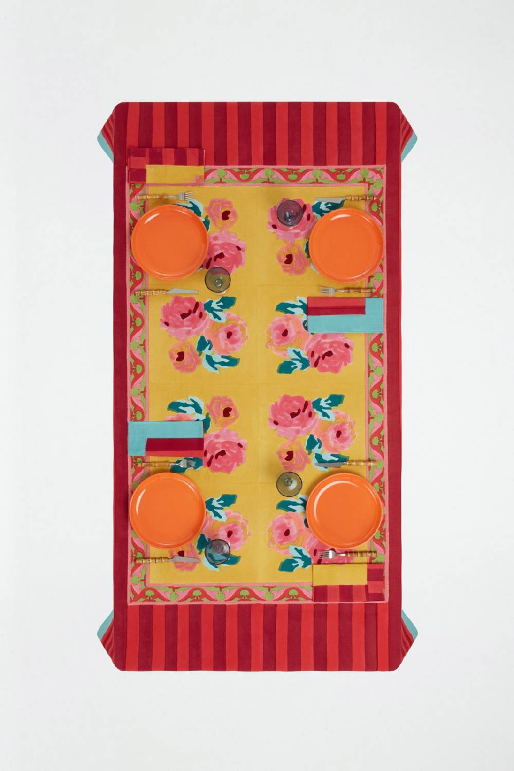 Lisa Corti telo cotone 220x270cm nizam sulphur Affare Del Giorno