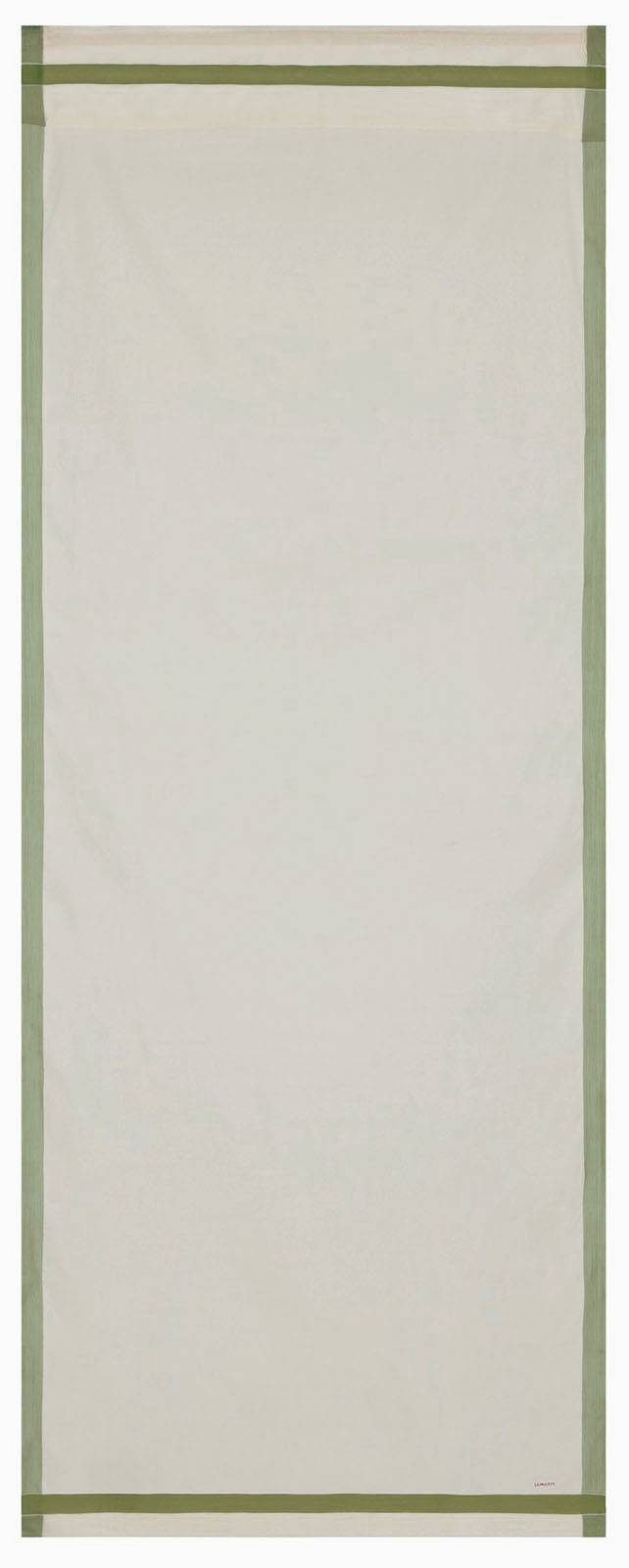 Lisa Corti tenda cotone 100x250cm bordo olive green Negozio