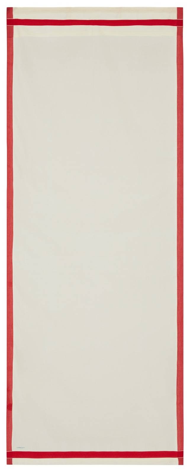 Lisa Corti tenda cotone 100x250cm bordo red 2025