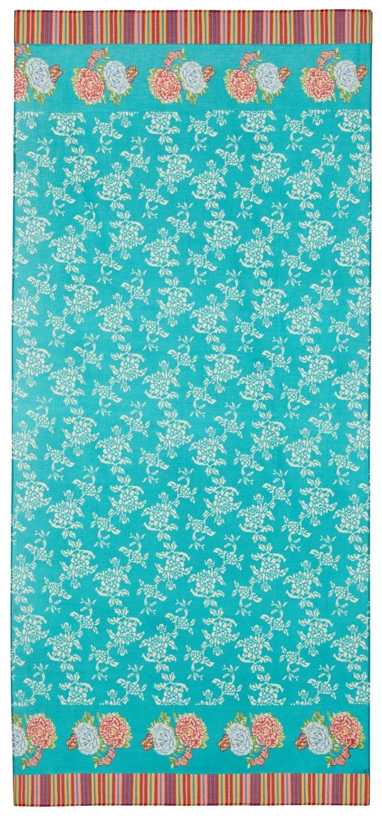 Lisa Corti tenda mussola di cotone 110x240cm kandem queen green Qualità Garantita