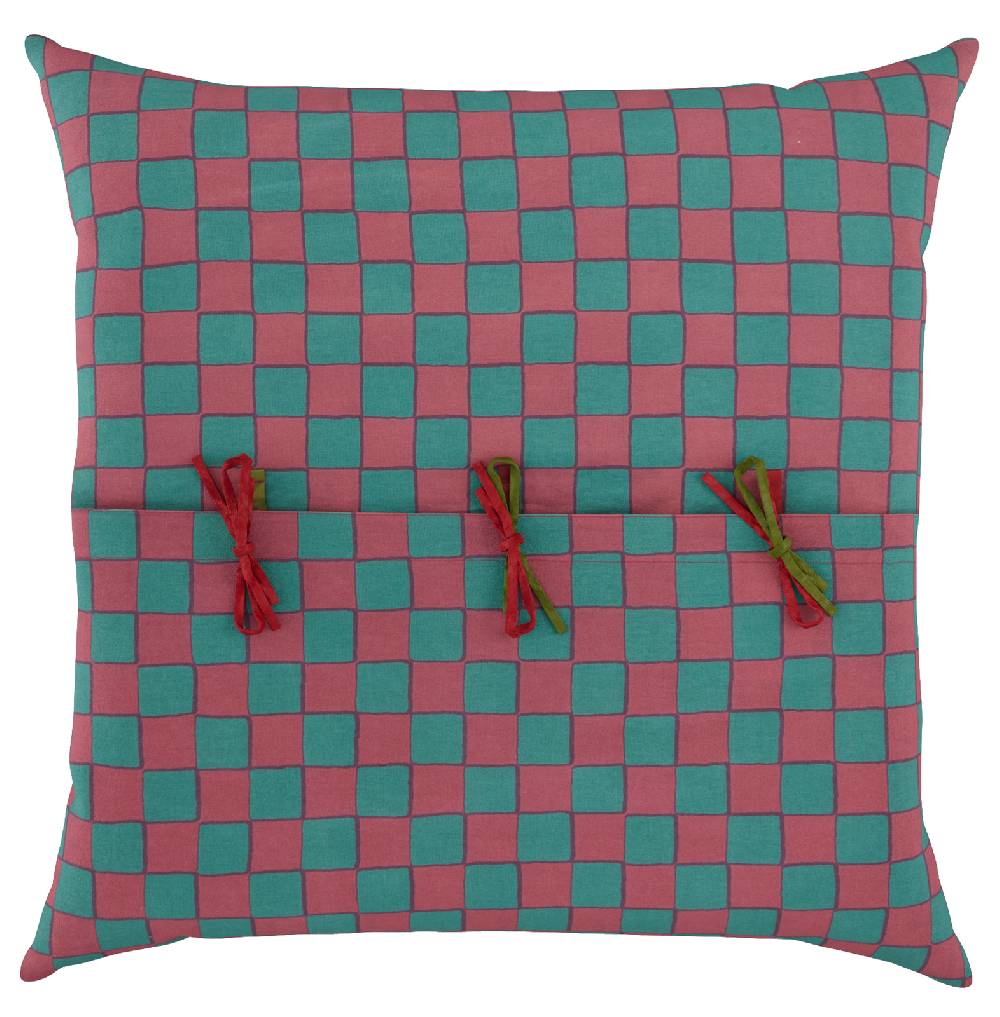 Lisa Corti federa cotone 60x60cm kandem queen peach Sottocosto