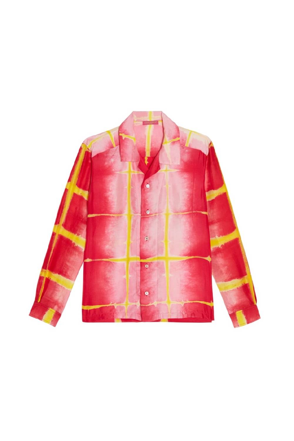 Lisa Corti camicia onda tangra pink Economico