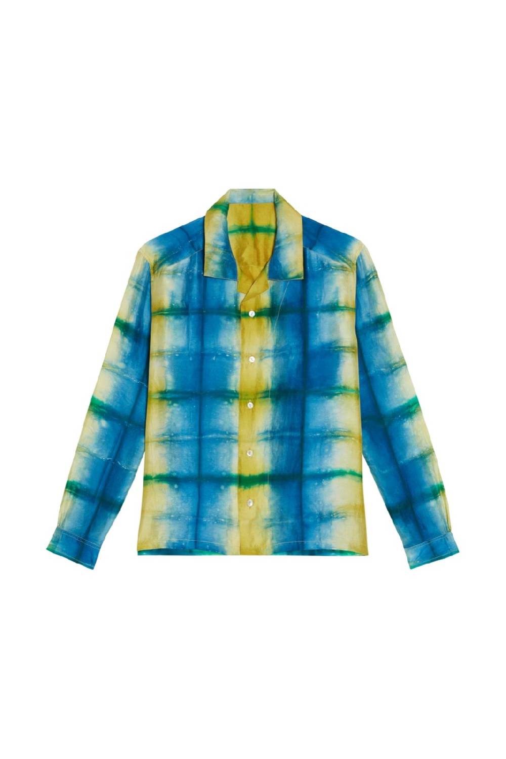 Lisa Corti camicia onda tangra sulphur Online