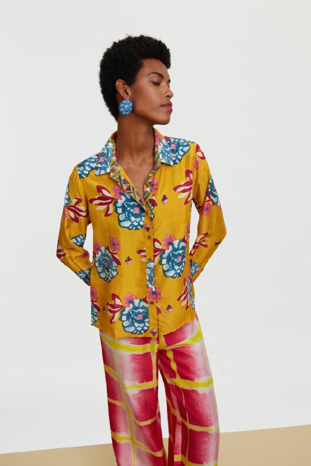 Lisa Corti camicia bella ramye gold