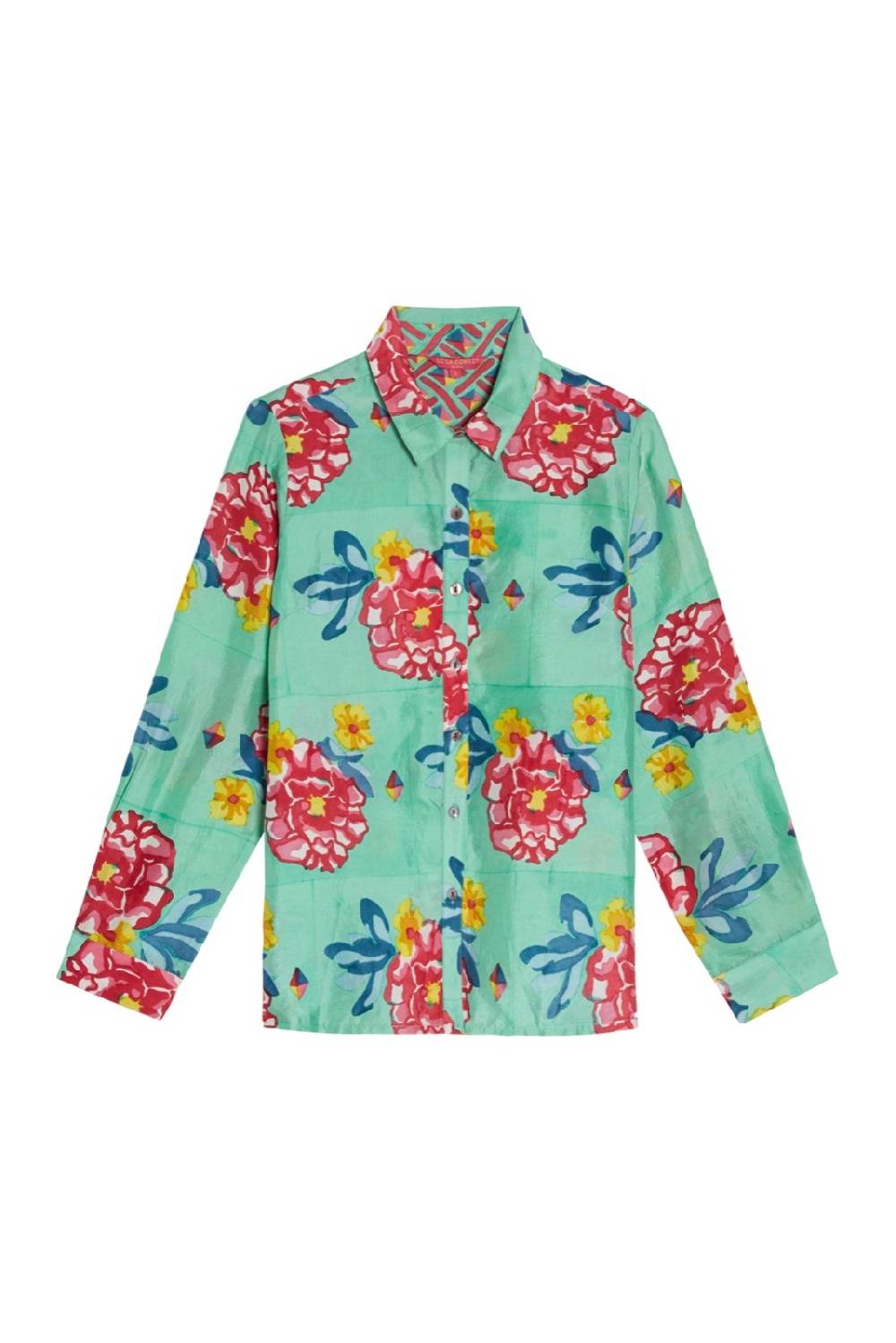 Lisa Corti camicia bella ramye aqua In Vendita