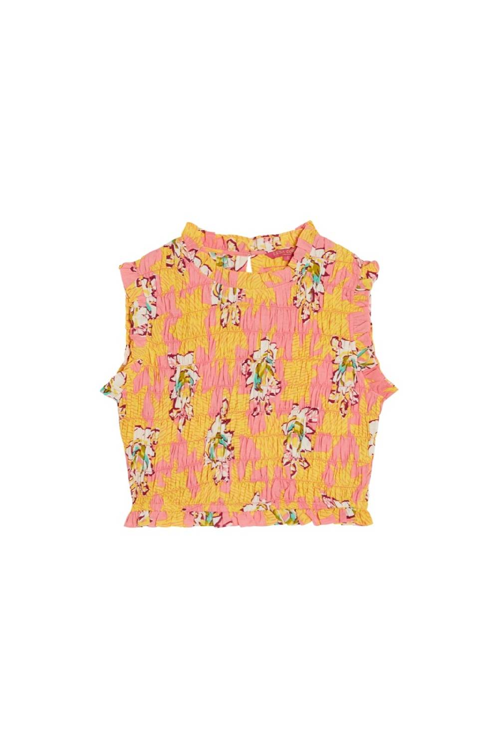 Lisa Corti top pineapple star flower light pink Negozio online di fabbrica
