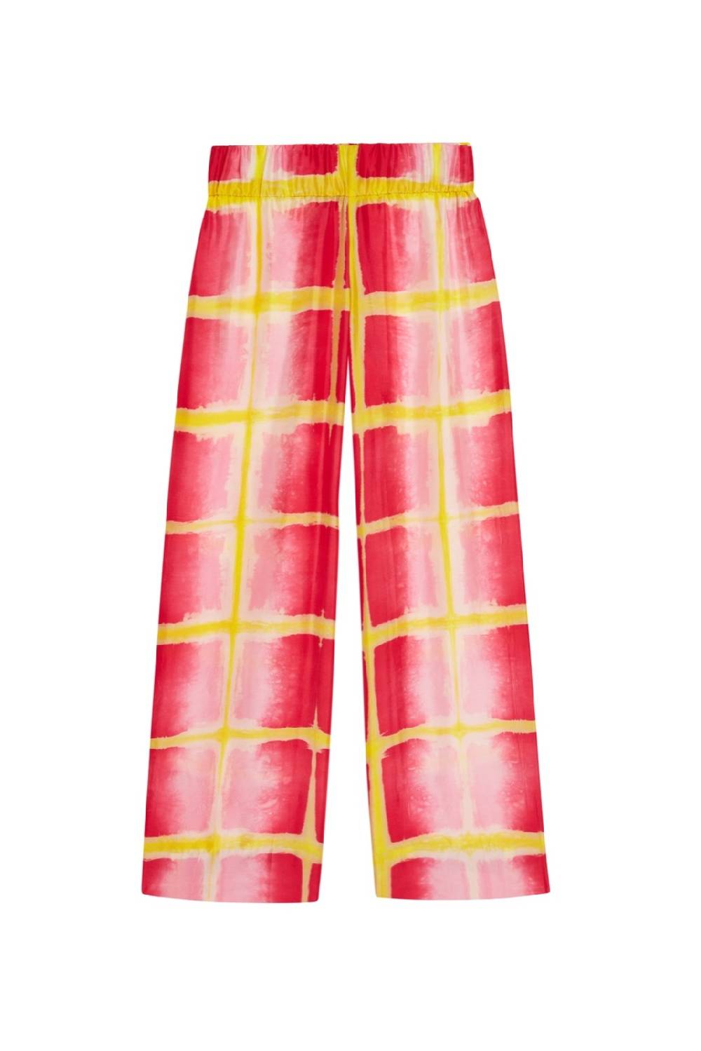Lisa Corti pantalone onda tangra pink Sconti VIP