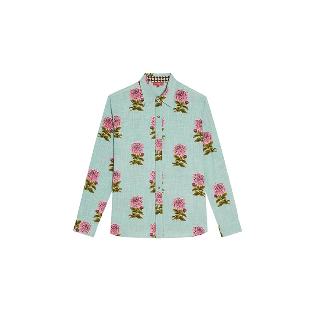 Lisa Corti camicia acapulco mamagoto celadon Solo un giorno rimasto