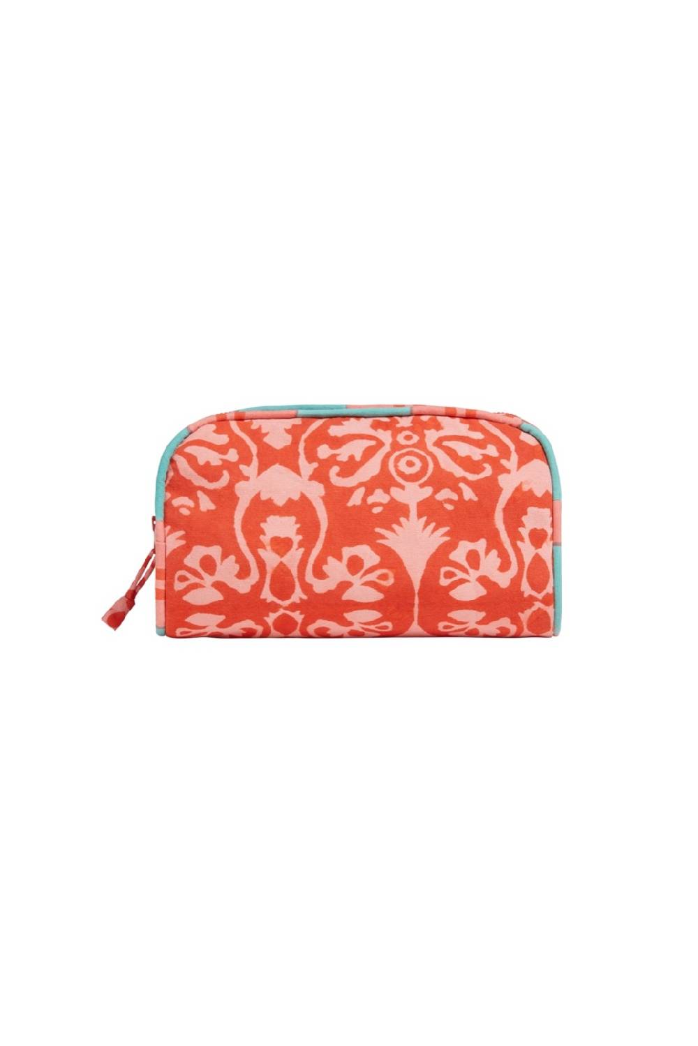 Lisa Corti goretta pouch big damask design red Spedizione Gratuita