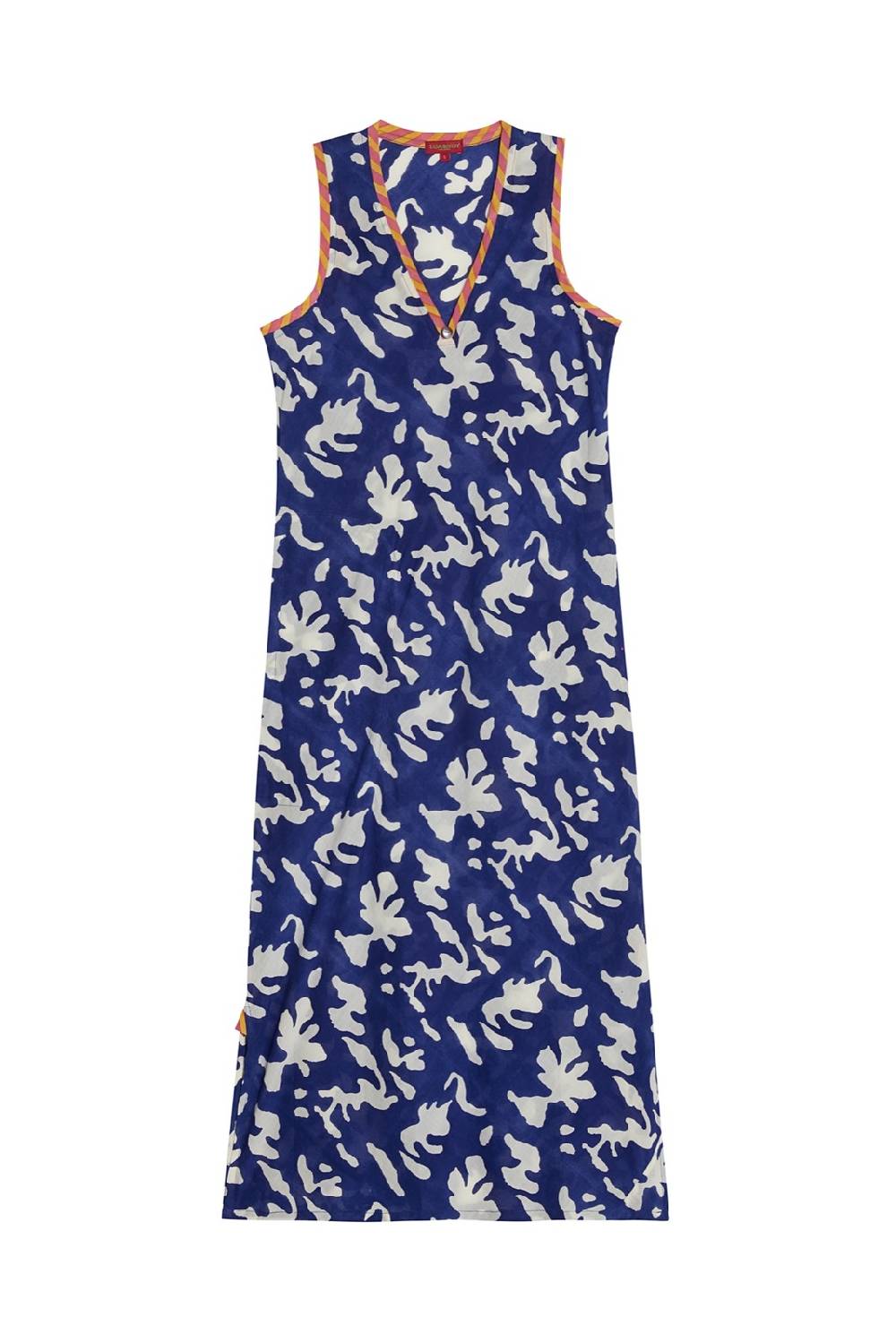 Lisa Corti abito cheack blue pot royal blue Sconto