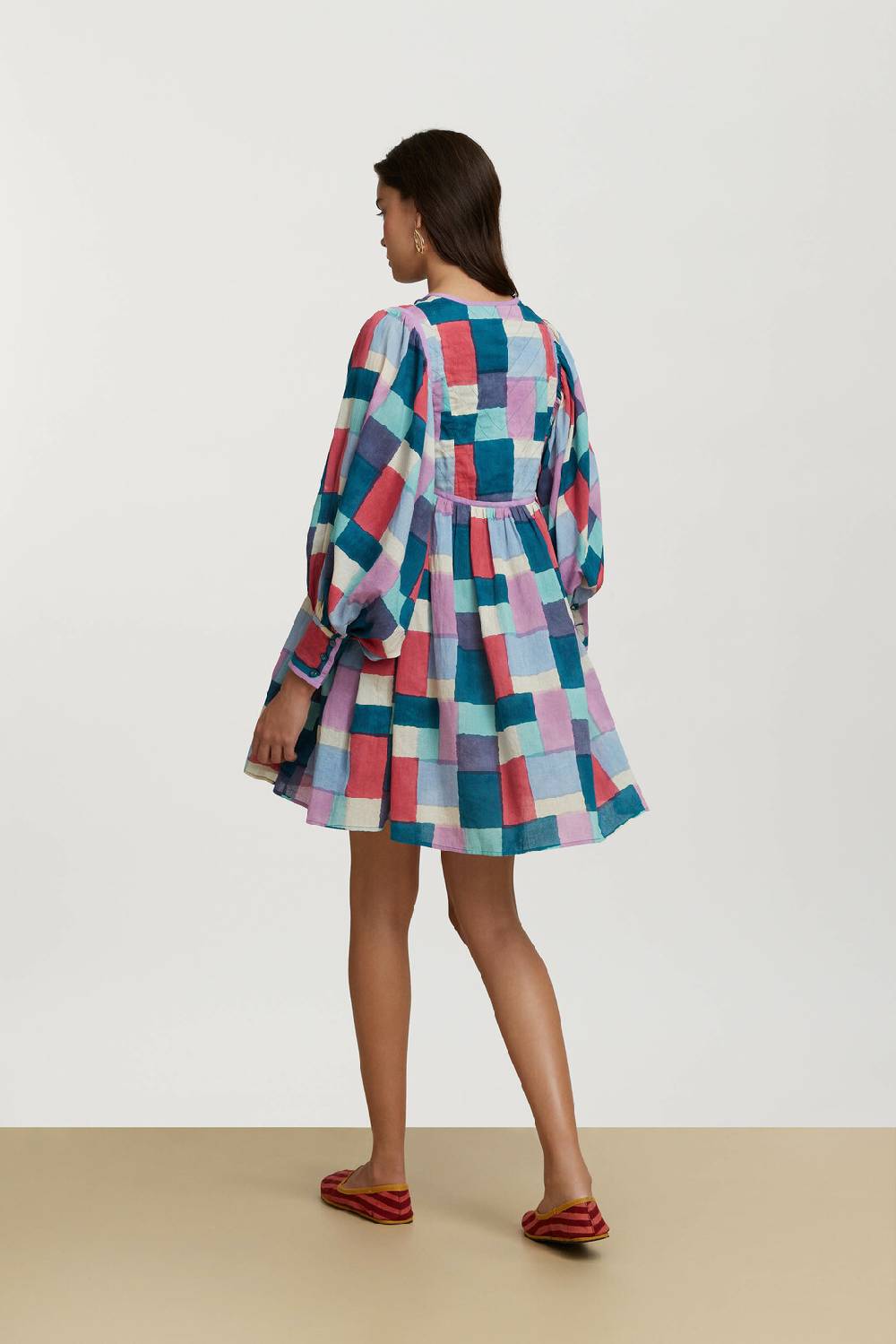 Lisa Corti abito mini ortensia geesband peacock Negozio online di fabbrica