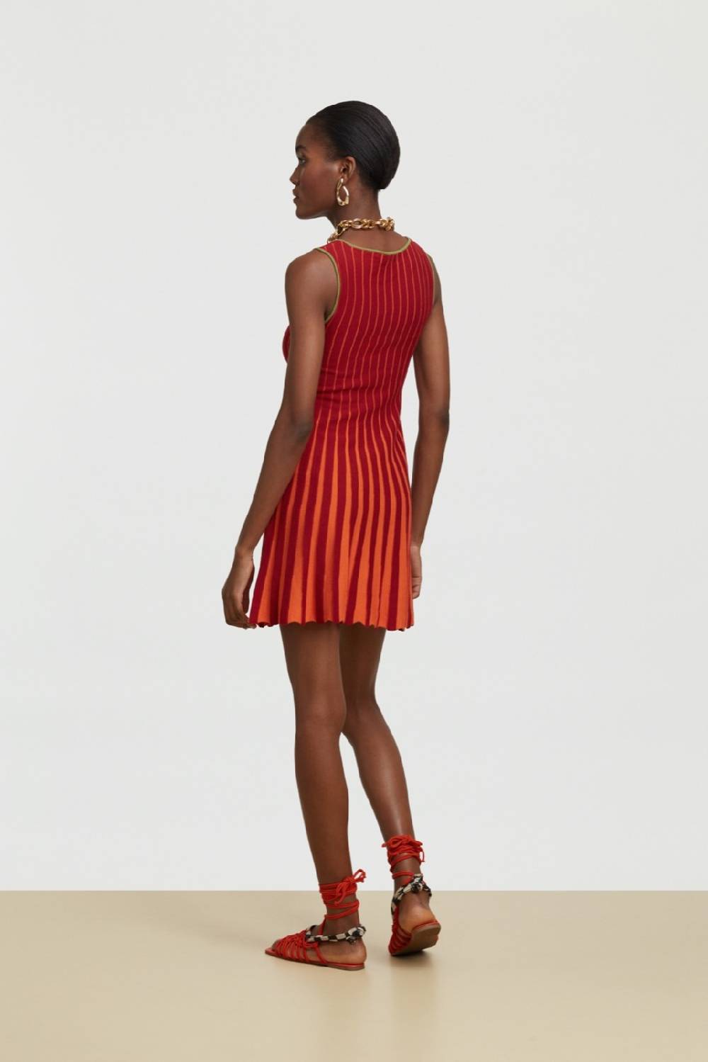 Lisa Corti abito mulberry red Comprare a buon mercato