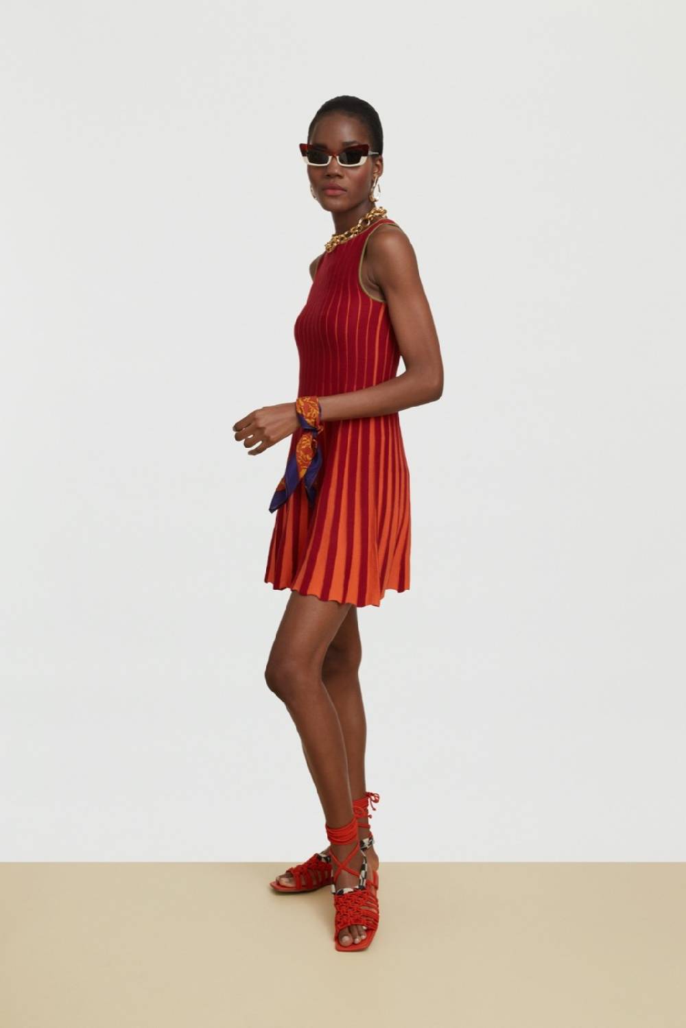 Lisa Corti abito mulberry red Comprare a buon mercato