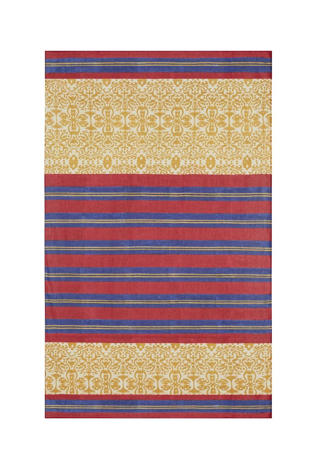 Lisa Corti pareo damask stripes chutney Offerta settimanale