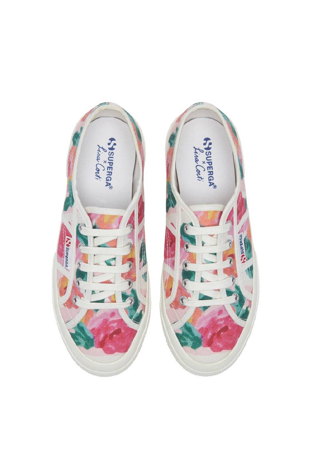 Lisa Corti superga nizam flower pink
