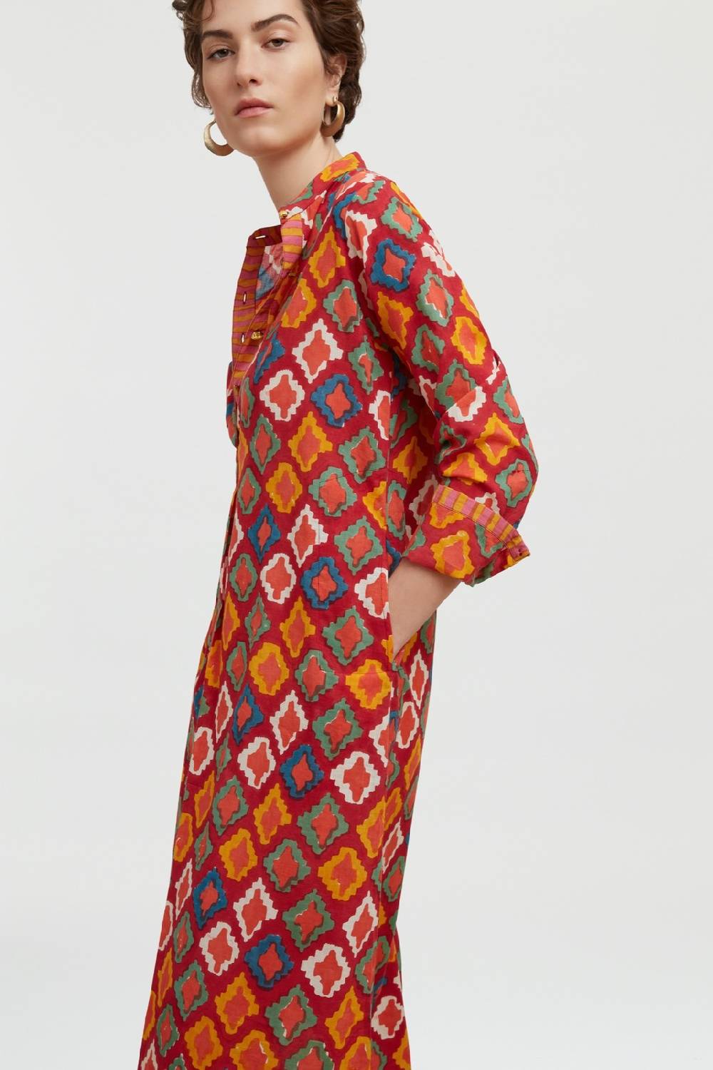 Lisa Corti kurta lunga hima rany Ultimi tre giorni