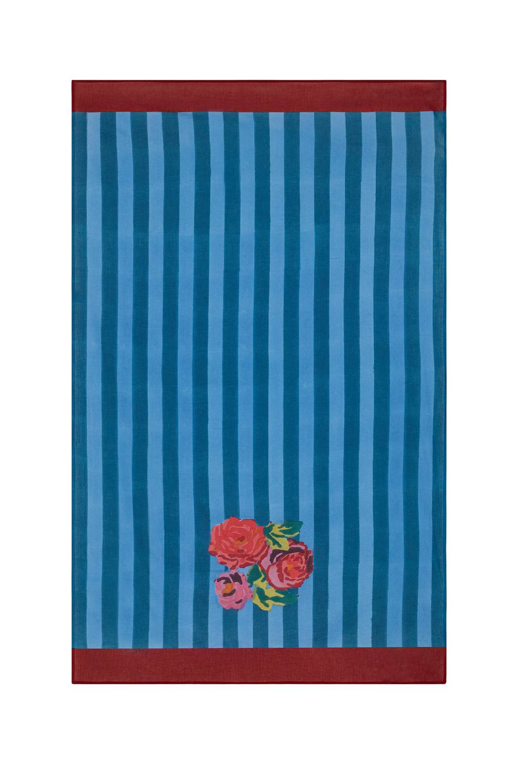 Lisa Corti pareo nizam stripes ferozi sugar Only for today