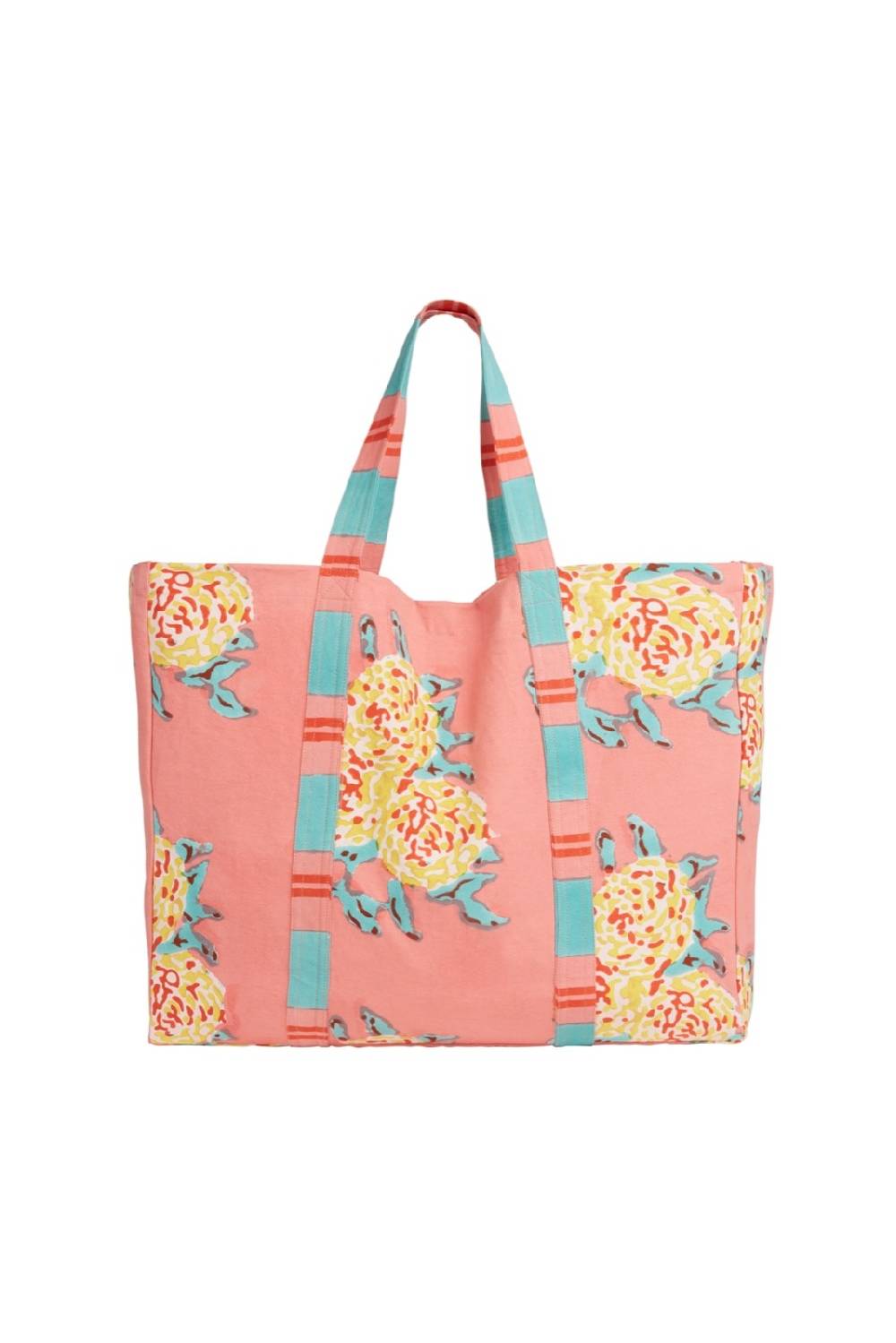 Lisa Corti borsa shopping leopard flower old pink Esporta salva