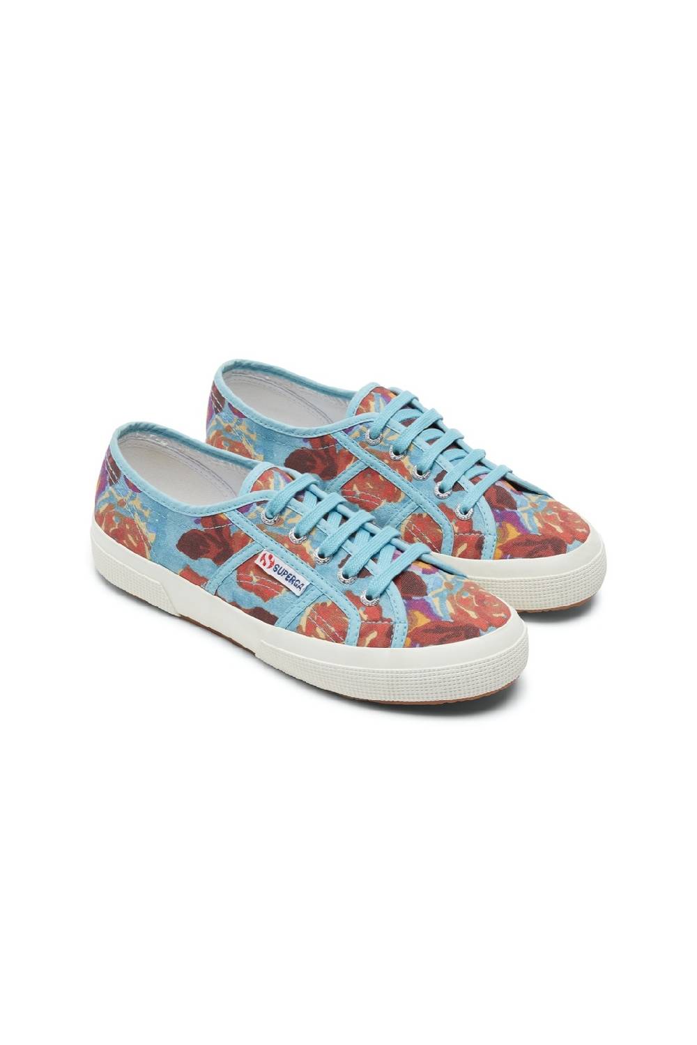 Lisa Corti superga nizam flower aqua Nuovo