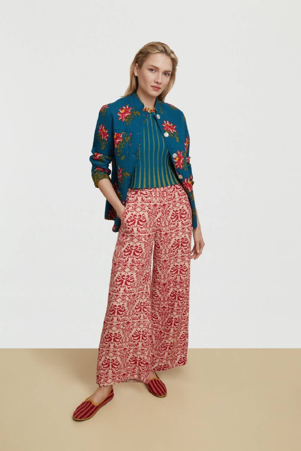 Lisa Corti top mulberry teal Novità