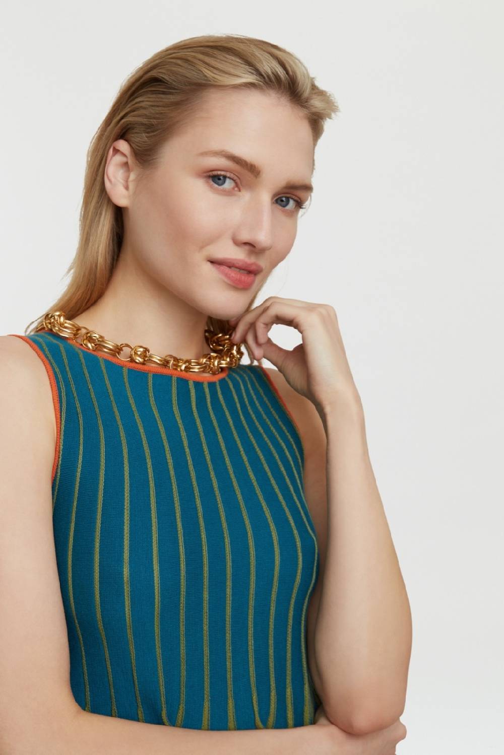 Lisa Corti top mulberry teal Novità