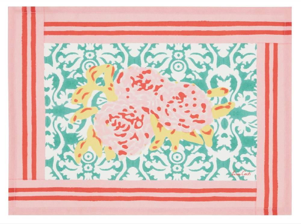 Lisa Corti tovaglietta cotone 35x48cm dam dam veronese Offerta