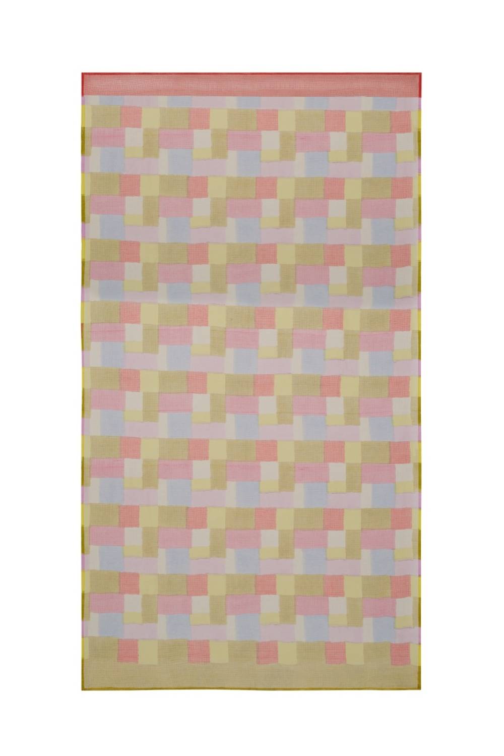 Lisa Corti scialle kotadoria 100x200cm geesband acid green Spedizione gratuita