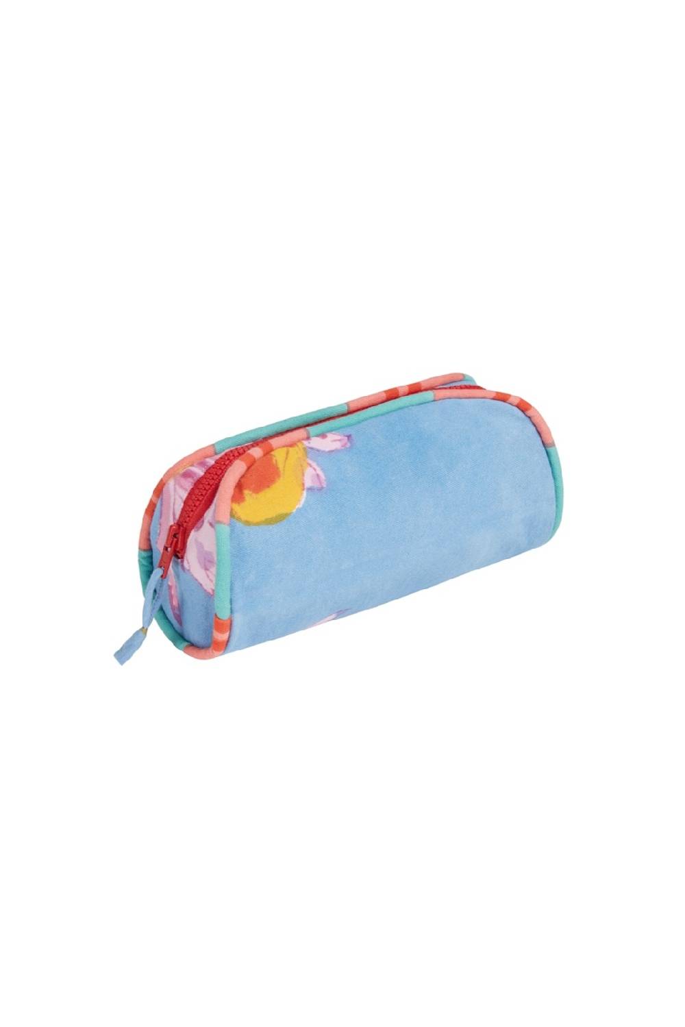 Lisa Corti goretta pouch small arabesque flower light blue Online Outlet